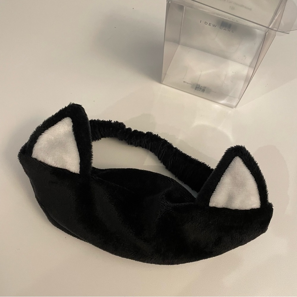 Brand new Black Cat plush headband